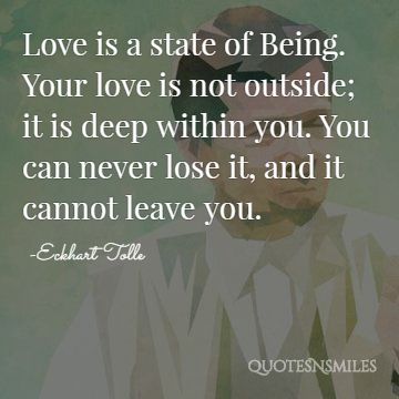 eckhart tolle quotes love